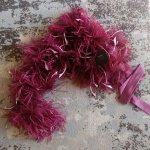 La Perla one sleeve feathered top